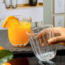 Premium Transparent Glass Tumbler Set, Tumbler (256ML / 6 Pc) - Justgrabit Inc.