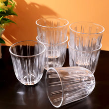 Premium Transparent Glass Tumbler Set, Tumbler (256ML / 6 Pc) - Justgrabit Inc.