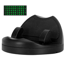 2 in 1 Car Anti - Slip Mat, Phone Holder Non Slip Sticky Phone Mount Holder (1 Set) - justgrabit.in | Just Grab It