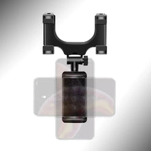 Rear View Mobile Holder Universal Vehicle Rear View Mirror Mobile phone Mount Stand - Justgrabit Inc.