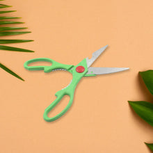 Multi - Function Kitchen Scissors for Veggies, Meat & Seafood with Bottle Opener - justgrabit.in | Just Grab It