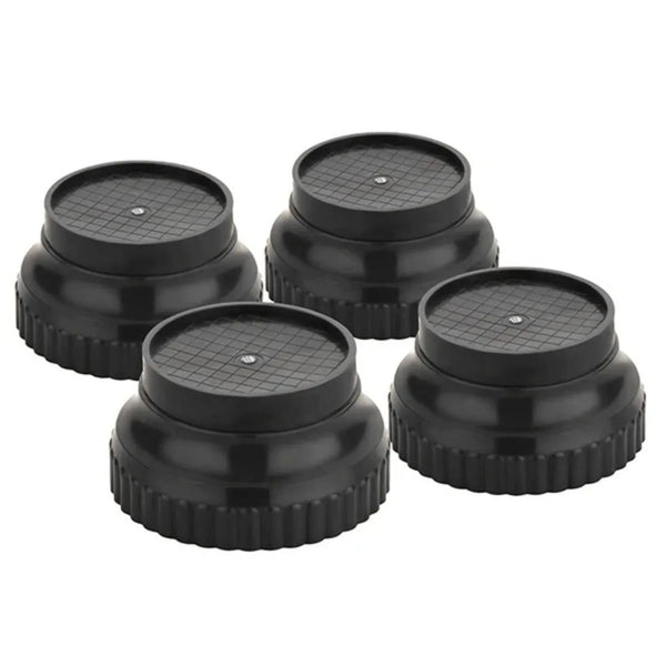 Multi - Purpose 4 Pieces Round Plastic Legs Foot and Stand - Justgrabit Inc.
