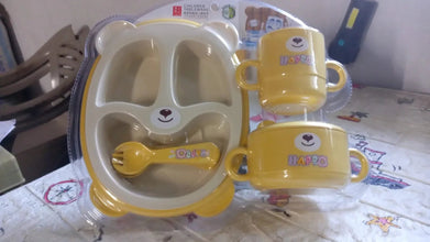 Baby Feeding Set For Kids And Toddlers (7 pcs set) - justgrabit.in | Just Grab It