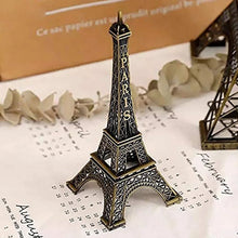 Antique 3D Eiffel Tower Statue - Metal Paris Landmark Decorative Showpiece for Home & Office - Justgrabit Inc.