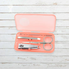 Mini Nail Clipper Set Beauty Nail Tool Set Multifunctional Beauty Set With Plastic Storage Case, (4 Pc Set) - justgrabit.in | Just Grab It