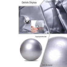 Anti - Burst Gym Ball with Pump (75 cm) - Justgrabit Inc.
