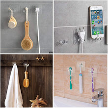 Transparent Multi - Function Wall Storage Hooks - Justgrabit Inc.