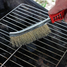 Stainless steel wire hand brush metal cleaner rust paint removing tool - Justgrabit Inc.