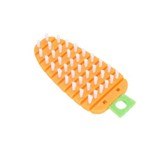 Carrot - Shaped Non - Toxic Vegetable Scrubbing Brush for Fruits & Veggies - Justgrabit Inc.