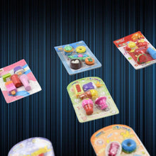 Mix Design Fancy Erasers Set – Colorful & Stylish Erasers for Kids, Birthday Gift & School Prize (1 Set) - justgrabit.in | Just Grab It