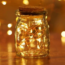 20 LED Wine Bottle Cork Lights Copper Wire String Lights, Battery Powered / Wine Bottle Fairy Lights Bottle - Justgrabit Inc.