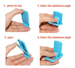 Universal Portable Foldable Holder Stand For Mobile - Justgrabit Inc.