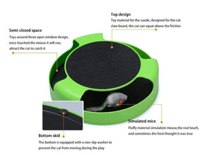 Cat Interactive Toy (Cat Scratching Pad) - Justgrabit Inc.