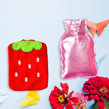 Strawberry Design Relief: Mini Hot Water Bag for Neck & Shoulders - Justgrabit Inc.