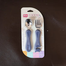 Supermom Foodie Stainless Steel Spoon & Fork (2 Pc Set) - Justgrabit Inc.