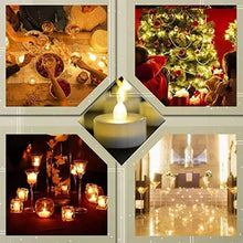 8 - Piece Battery Operated Flameless Floating Candles in Transparent Box – Decorative Wedding Tea Lights, Diwali - Justgrabit Inc.