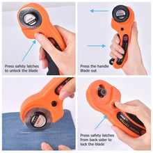 Heavy Duty Rotary Cutter 45mm Blade (1 Pc) - justgrabit.in | Just Grab It