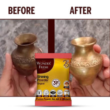 Shining Powder, Cleans and Polishes Copper, Brass, Silver, Aluminum, Iron, and Steel, Removes Tarnish and Oxidation (200 GM) - Justgrabit Inc.