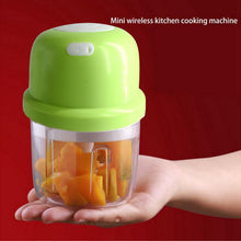 USB Rechargeable Electric Chopper Fruit Vegetable Onion Chopper Garlic Chopper - justgrabit.in | Just Grab It