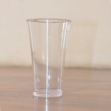 Plastic Drinking Glass Juice Glass Water Glass Set of 6 Transparent Glass - Justgrabit Inc.