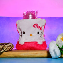 Pink Small Hot Water Bag with Cover for Pain Relief - Justgrabit Inc.