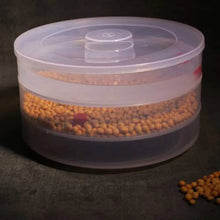 Plastic 3 Compartment Sprout Maker, White - Justgrabit Inc.