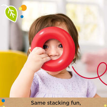 Plastic Baby Kids Teddy Stacking Ring Jumbo Stack Up Educational Toy 9pc - Justgrabit Inc.