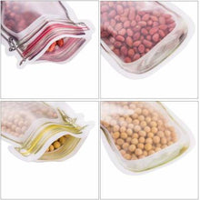 Plastics Transparent Jar Shaped Stand - up Pouch With Zipper - justgrabit.in | Just Grab It