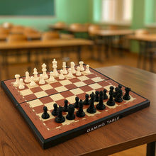 Premium Portable Chess Set Plastic Chess Pieces (1 Set) - justgrabit.in | Just Grab It