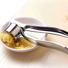 Stainless Steel Garlic Press Crusher ,Crusher ,Squeezer ,Masher ,and Lemon Juicer - Justgrabit Inc.