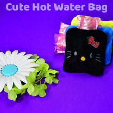 Black Small Hot Water Bag with Cover – Pain Relief & Warmer - Justgrabit Inc.