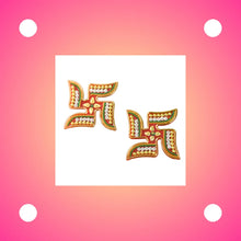 Decorative Swastik Sticker (2Pc Set) - Justgrabit Inc.