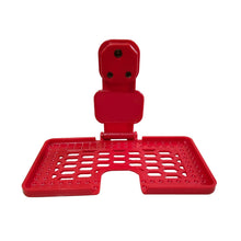 Multi - Purpose Wall Holder Stand for Mobile Charging (Red) - justgrabit.in | Just Grab It