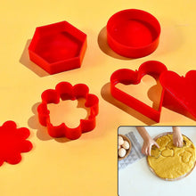 Cookie Cutter with Shape Heart Round Star and Flower (4 Pack) - Justgrabit Inc.