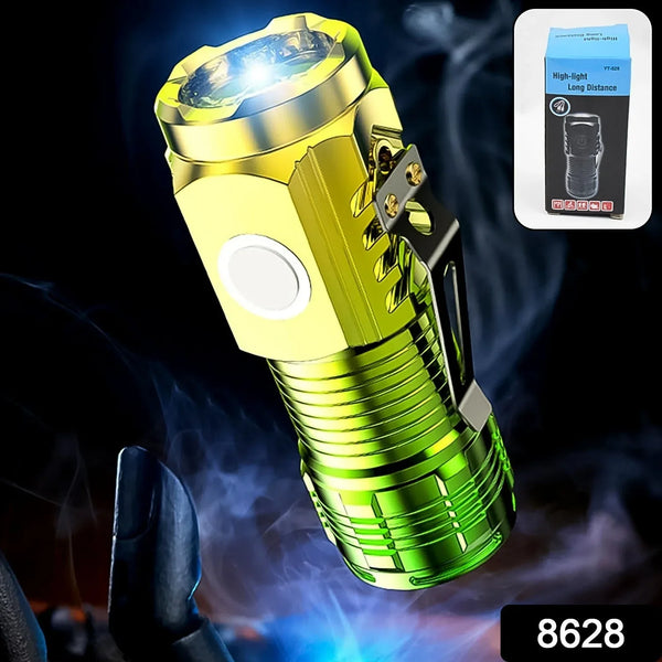 USB Chargeable Mini 3 LED Flashlight / Torch Light (1 Pc) - Justgrabit Inc.
