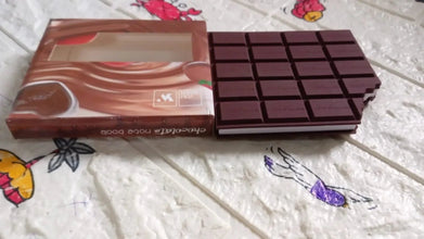 Small Chocolate Scented Bite - Shape Pocket Diary – Rectangular Memo Notebook for Kids (80 Pages) - Justgrabit Inc.