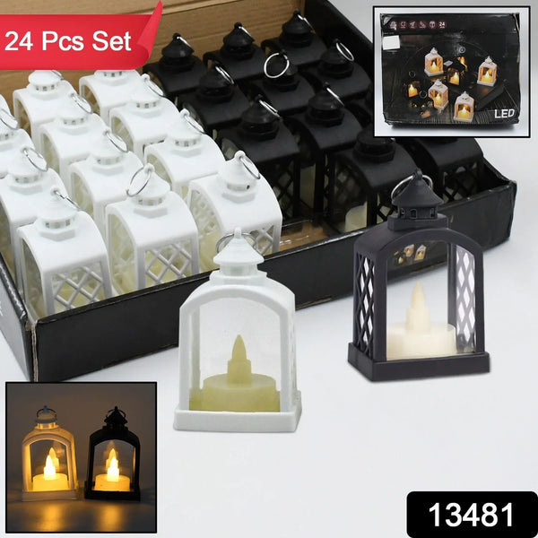 Smokeless Led Light Lantern Lamp, Diwali (24 Pcs Set) - justgrabit.in | Just Grab It