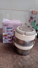Ganesh Steko - 2 Double Layer Stainless Steel Insulated Lunch Box Set - Justgrabit Inc.