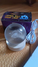 3D Crystal Ball lamps With Base (1 Pc) - Justgrabit Inc.