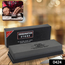 Silicon Carbide German Combination Stone, Dual Sided Stone for Knife and Tools Sharpening with Safety Case - Justgrabit Inc.