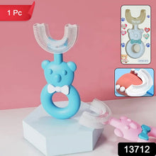 Baby Bear U - shaped Toothbrush Silicone Brush Head (1 Pc) - justgrabit.in | Just Grab It