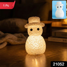Snowman - Shaped Decorative LED Night Lamp (1 Pc) - justgrabit.in | Just Grab It