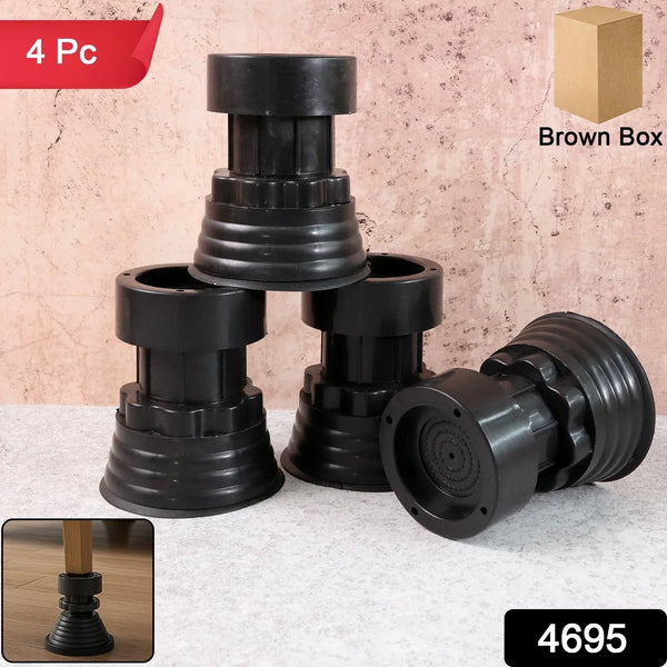 Heavy-Duty Adjustable Furniture Stand / Washing Machine Stand - (4 Pc / Set) - Justgrabit Inc.