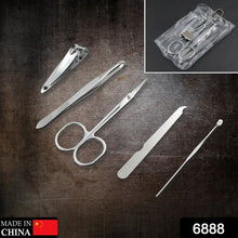 Professional 5 - Piece Stainless Steel Nail Clippers Kit – Travel & Home - justgrabit.in | Just Grab It