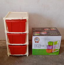 Multi - Purpose Anti - Slip 3 Layer Modular Drawer Storage System - Justgrabit Inc.
