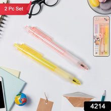 Lightweight Ball Point Pen, Smooth Writing Black Ball Pens (2 Pc Set) - justgrabit.in | Just Grab It