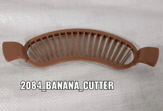 Plastic Banana Slicer / Cutter With Handle - Justgrabit Inc.