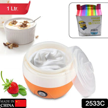 Electronic Yogurt Maker, Automatic Yogurt Maker Machine 1L Yoghurt Plastic Container for Home Use - justgrabit.in | Just Grab It