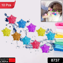 Soft Star Laundry Dryer Balls – 10 - Piece Multi - Color Clothes Softener - justgrabit.in | Just Grab It