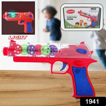 Plastic Gear Simulation Laser Toy Gun – 3D Lights, Music & Rotating Gear (1 Pc, 3+ Years) - Justgrabit Inc.